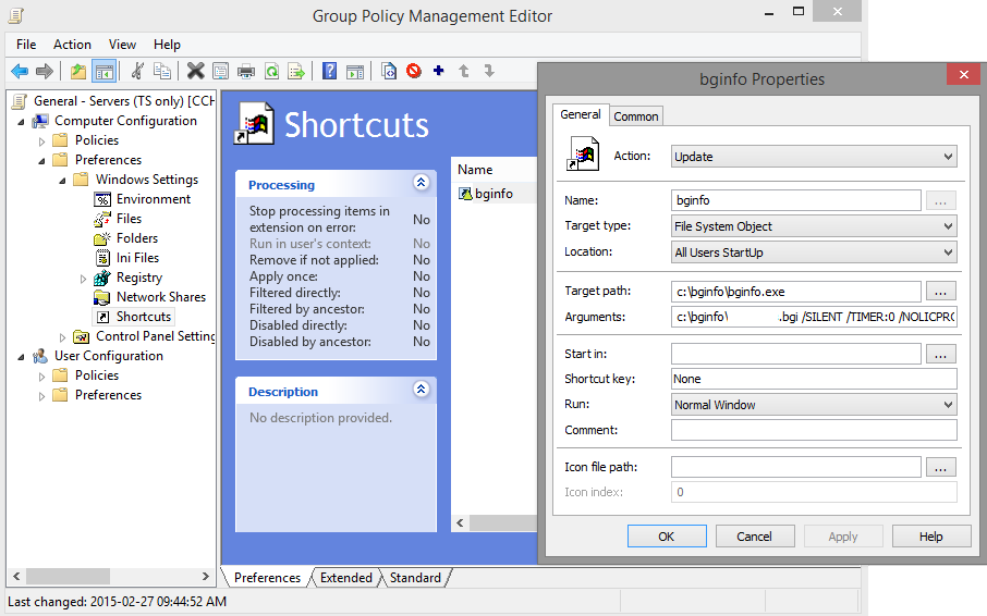 group policy bginfo