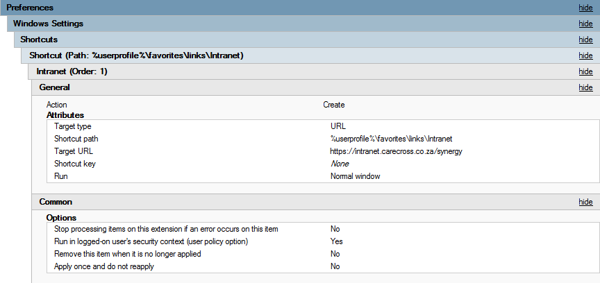 group policy ie