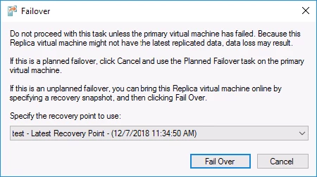 hyperv replication