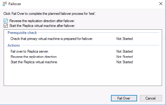 hyperv replication
