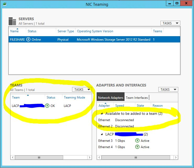 lacp windows server