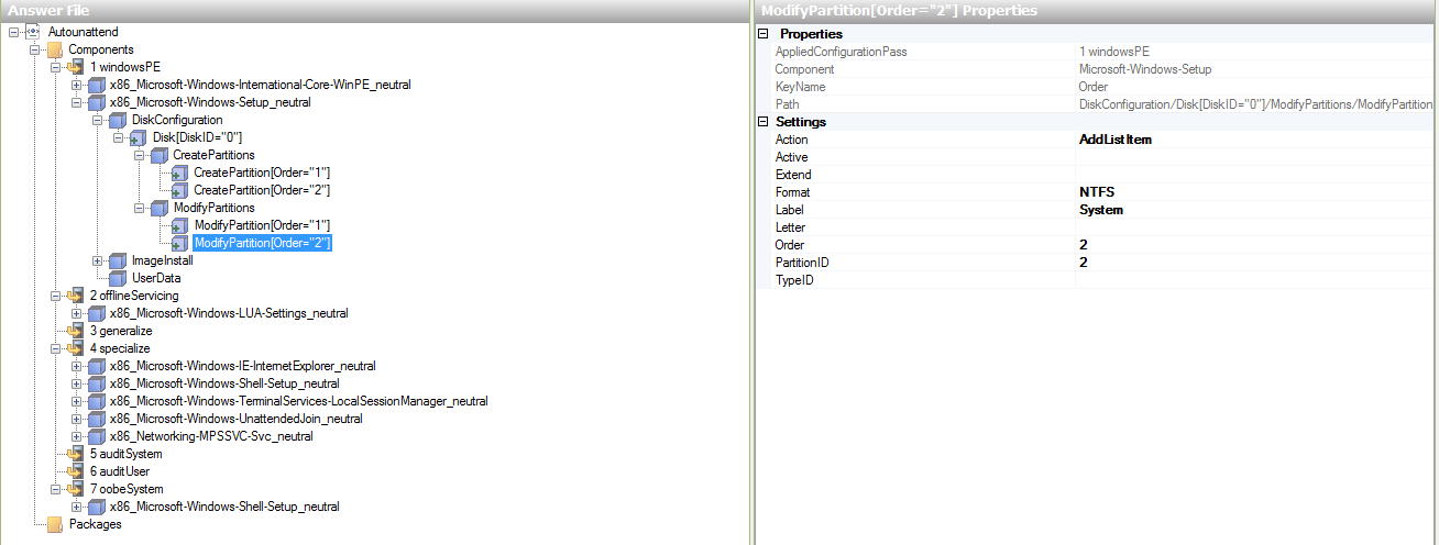 unattended windows7x86