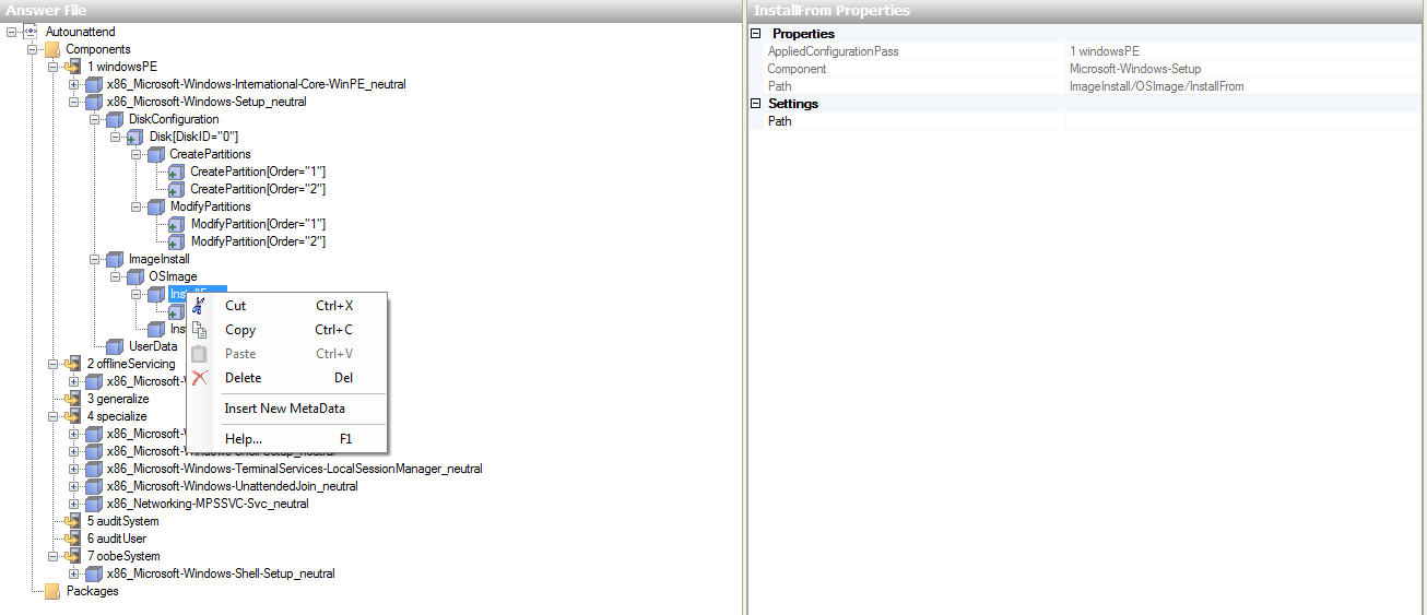 unattended windows7x86