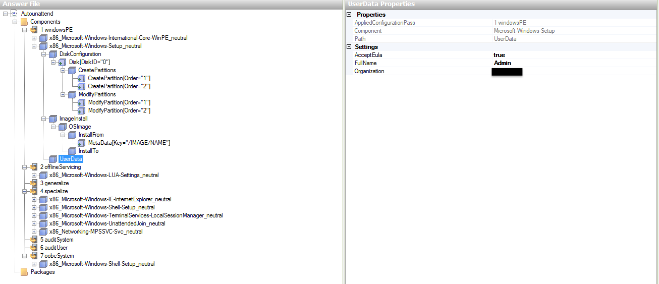 unattended windows7x86