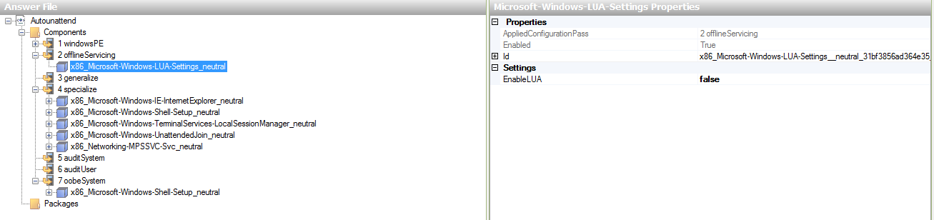 unattended windows7x86