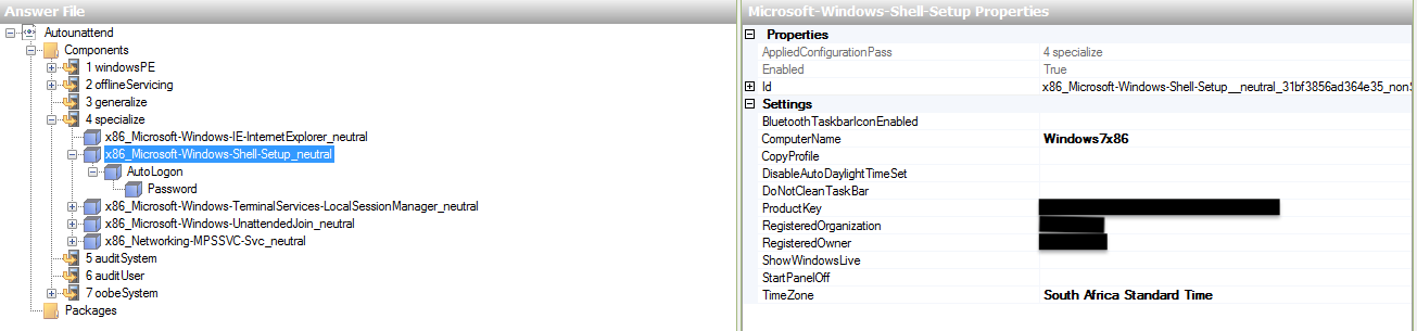 unattended windows7x86