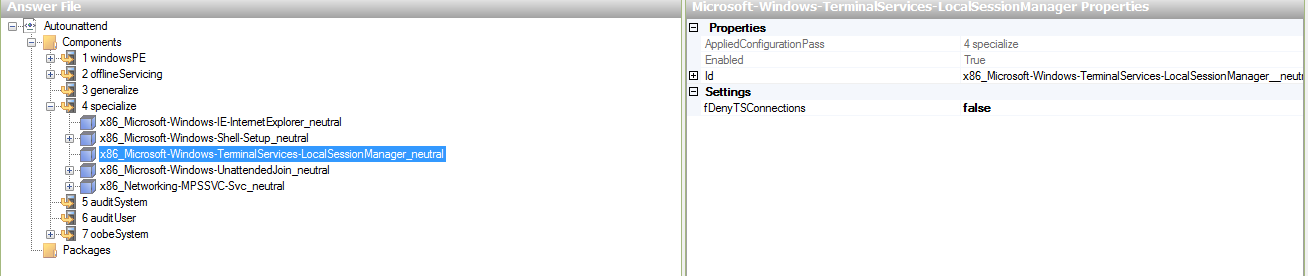 unattended windows7x86