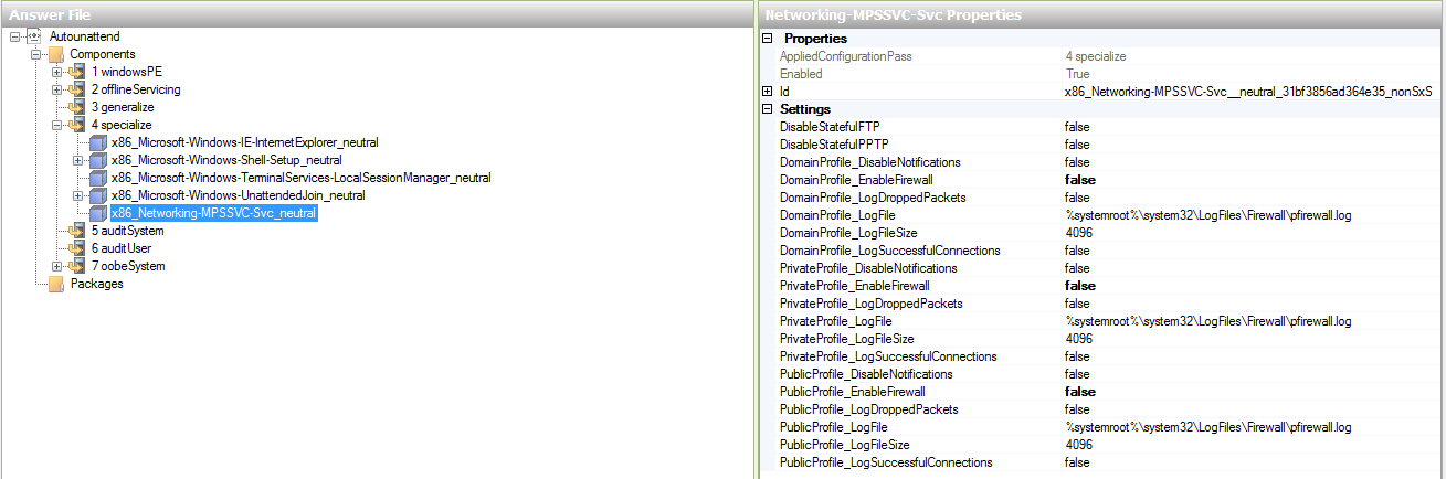 unattended windows7x86