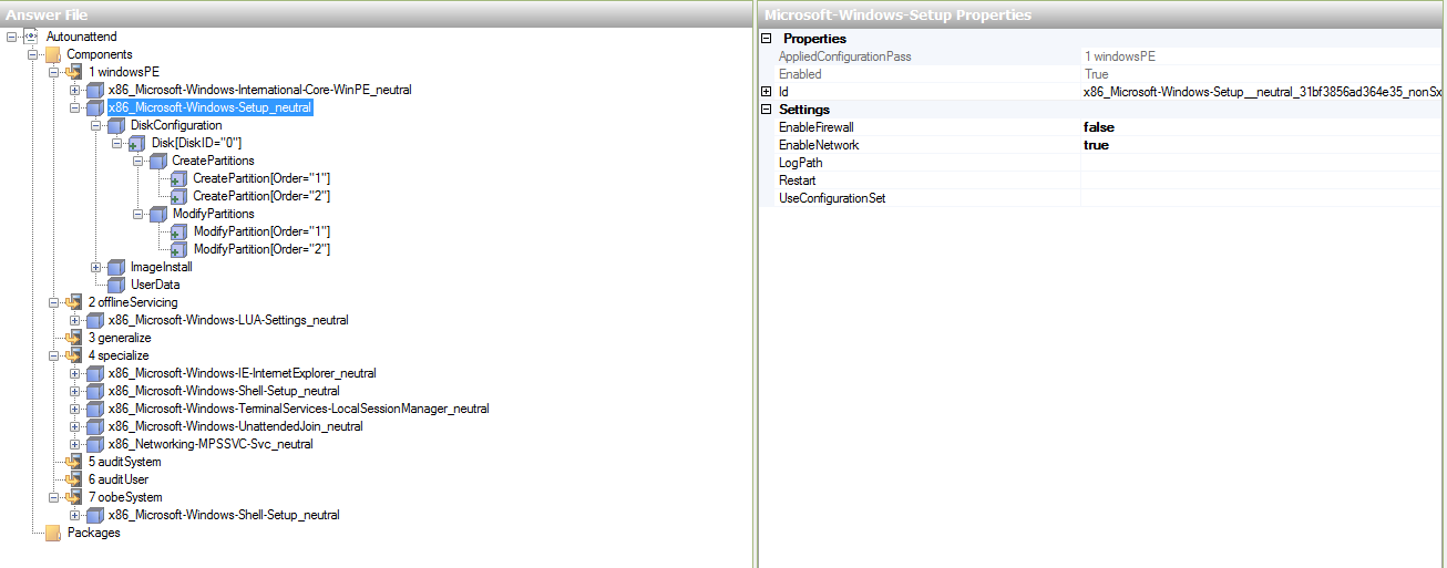 unattended windows7x86