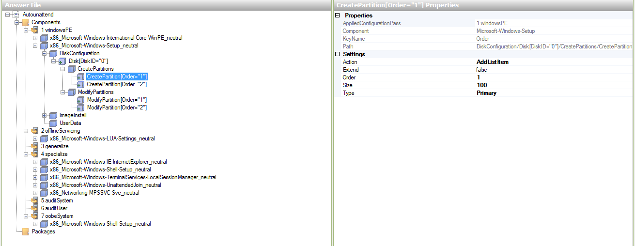 unattended windows7x86