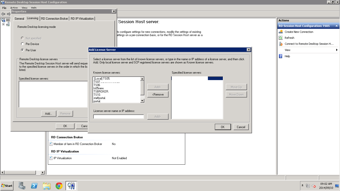 terminal server