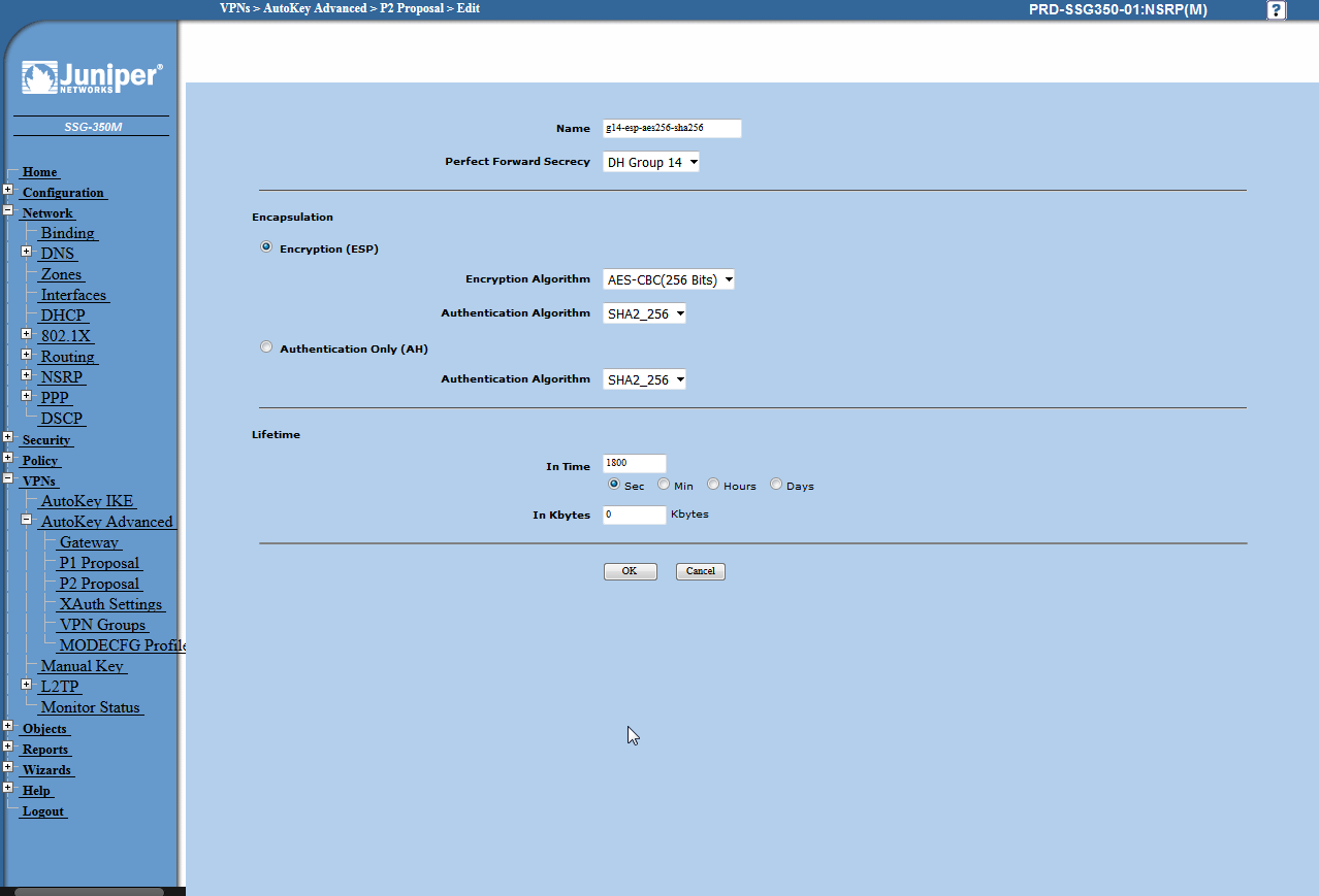 juniper site to site vpn