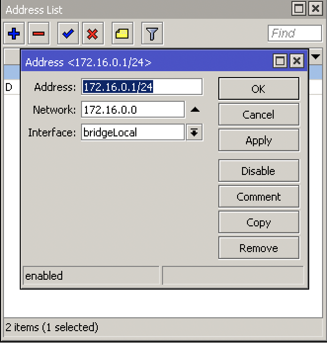 mikrotik bridge