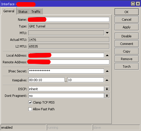 mikrotik gre