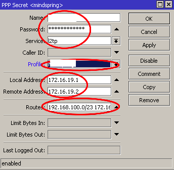 mikrotik l2tp l2l