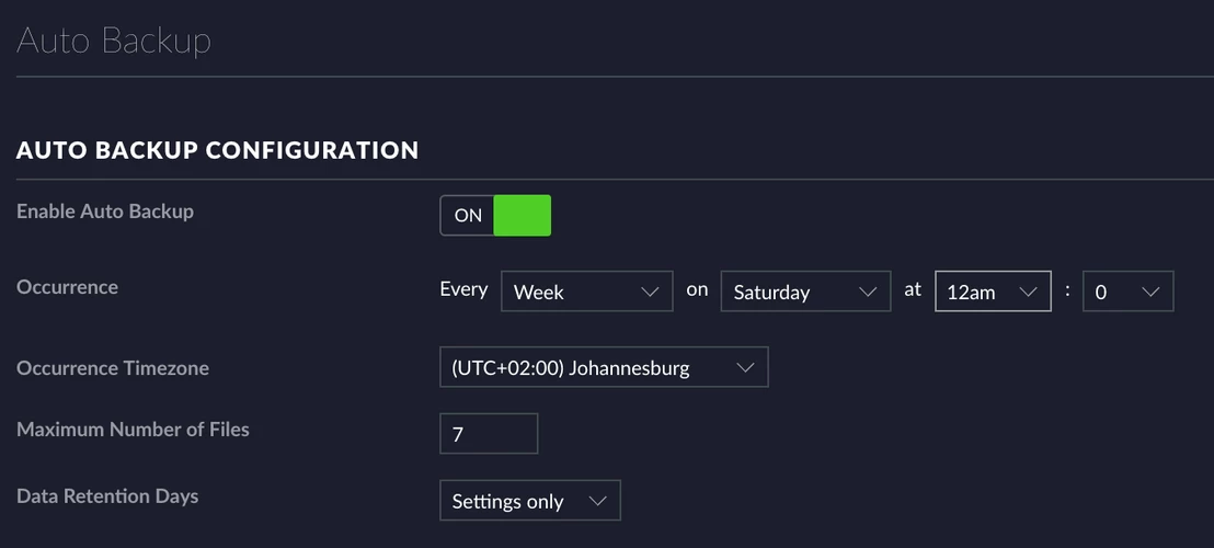 unifi backup